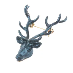 گل سینه زنانه گالری شمرون طرح گوزن کد 119B0