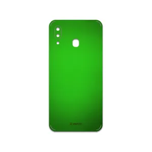 MAHOOT Metallic-Green Cover Sticker for Samsung Galaxy A20