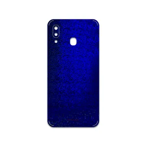 MAHOOT Blue-Holographic Cover Sticker for Samsung Galaxy A20