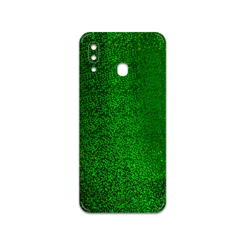 برچسب پوششی ماهوت مدل Green-Holographic مناسب برای گوشی موبایل سامسونگ Galaxy A20