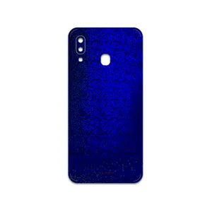 MAHOOT Blue-Holographic Cover Sticker for Samsung Galaxy A30
