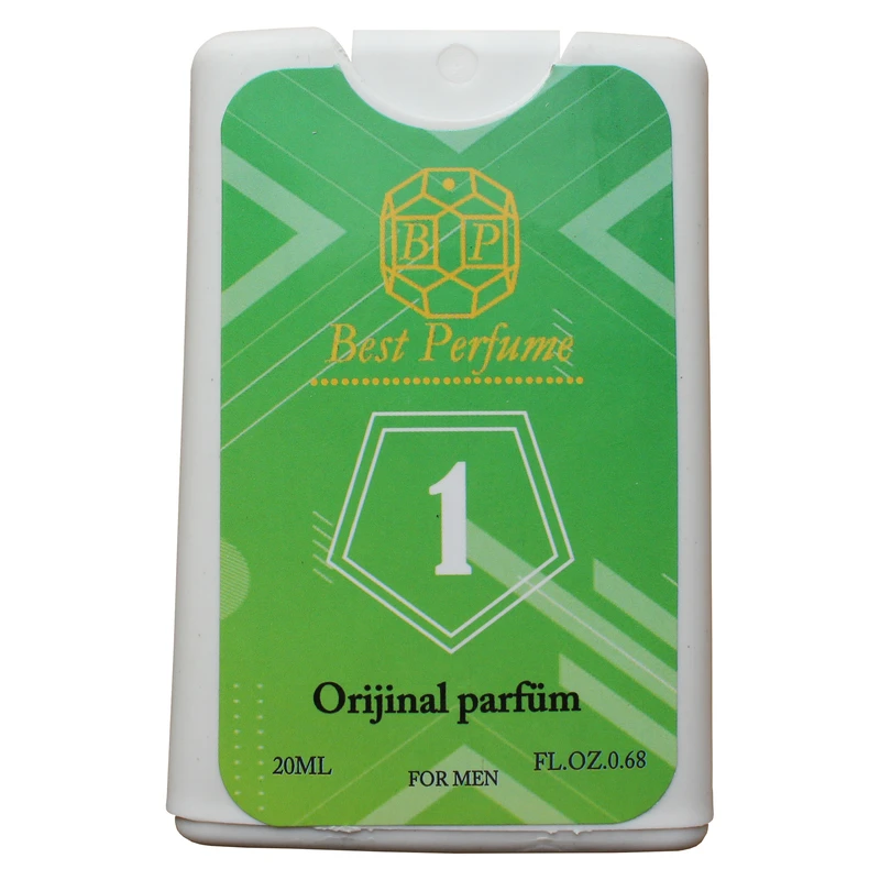 عطر جیبی مردانه بست پرفیوم شماره یک حجم 20 میلی لیتر