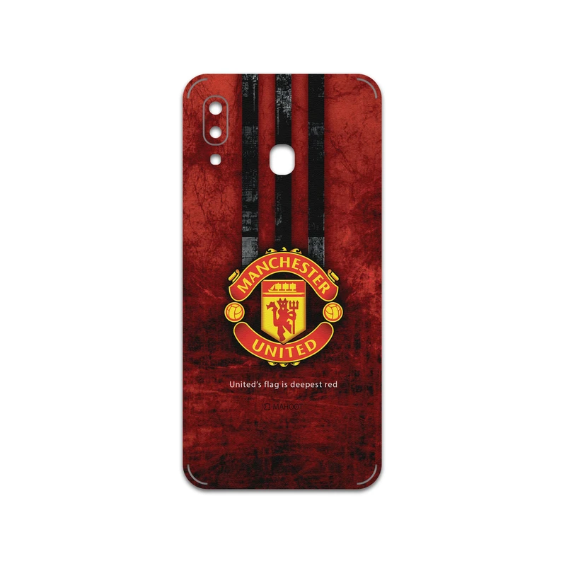 برچسب پوششی ماهوت مدل Manchester-United-FC مناسب برای گوشی موبایل سامسونگ Galaxy A20