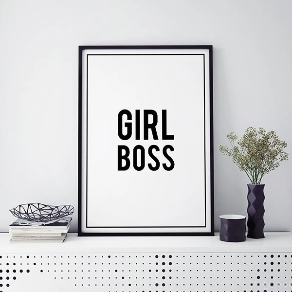 تابلو سالی وود طرح دختر رییس کد T200009