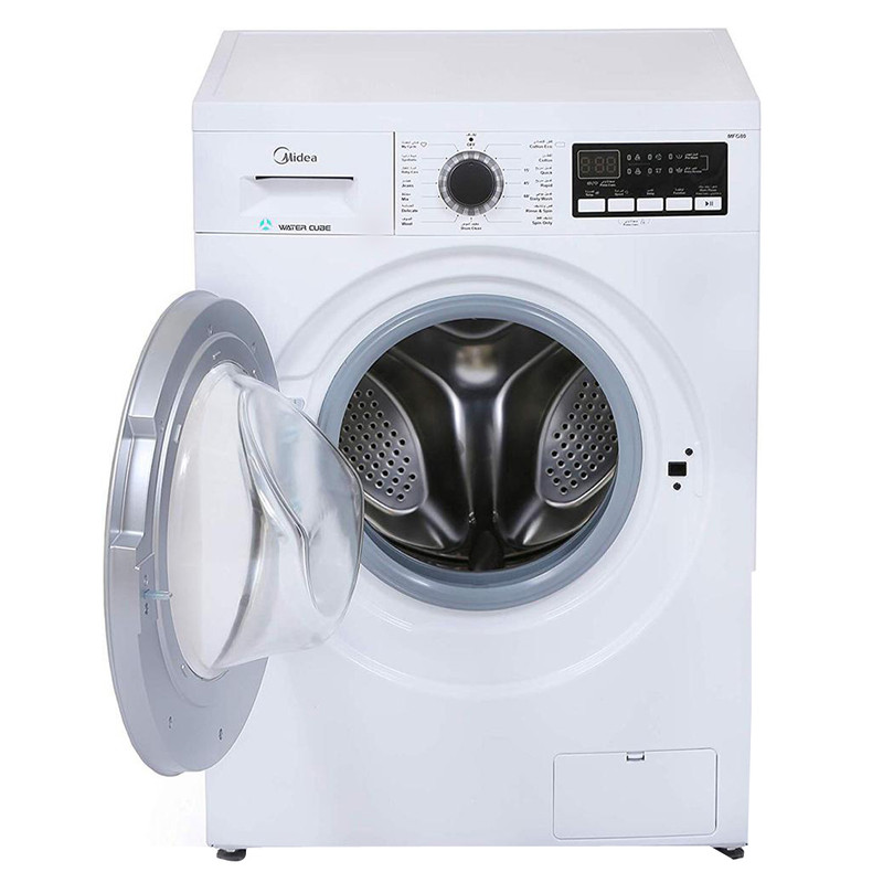 ماشین لباسشویی مایدیا مدل MFG80S ظرفیت 8 کیلوگرم