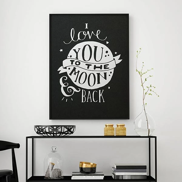 تابلو سالی وود طرح دیوانه ات هستم کد T200213