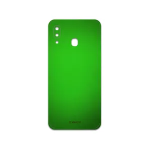 MAHOOT Metallic-Green Cover Sticker for Samsung Galaxy M30
