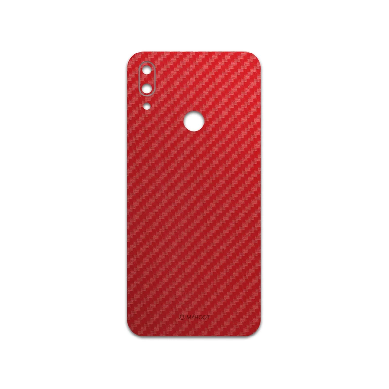 برچسب پوششی ماهوت مدل Red-Fiber مناسب برای گوشی موبایل شیائومی Redmi Note 7