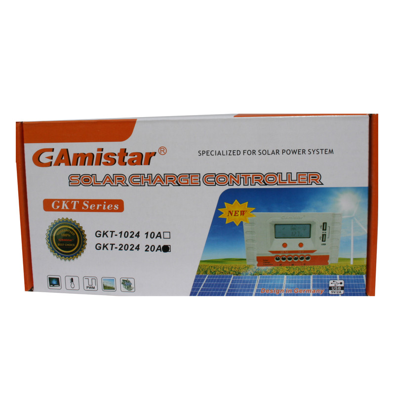کنترلر شارژ خورشیدی گیمستار مدل EA-GKT2024 کنترلر شارژ خورشیدی گیمستار مدل EA-GKT2024