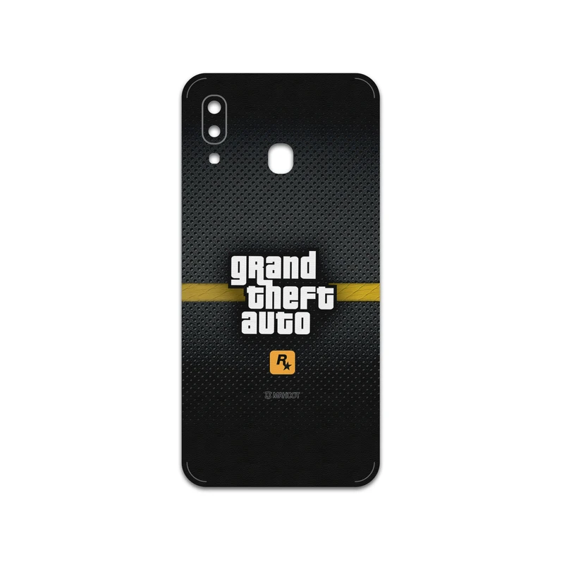 برچسب پوششی ماهوت مدل GTA-Game مناسب برای گوشی موبایل سامسونگ Galaxy M30