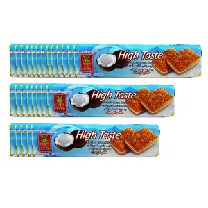 بیسکوییت کرمدار نارگیلی آناتا - 115 گرم بسته 36 عددی