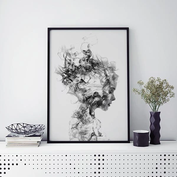 تابلو سالی وود طرح پرواز درون کد T300006