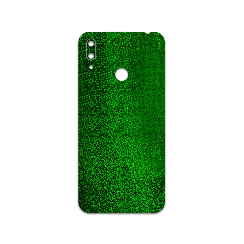 برچسب پوششی ماهوت مدل Green-Holographic مناسب برای گوشی موبایل هوآوی Y7 Prime 2019