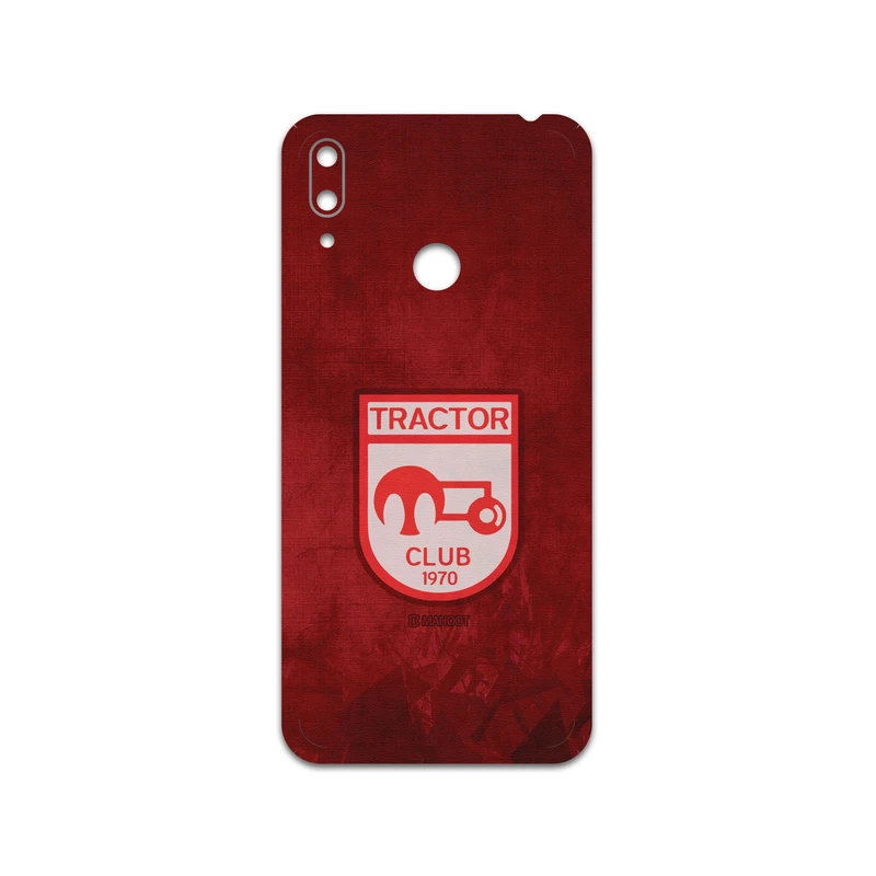برچسب پوششی ماهوت مدل Tractor-FCمناسب برای گوشی موبایل هوآوی Y7 Prime 2019