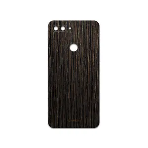 MAHOOT Dark-Gold-Stripes-Wood Cover Sticker for Xiaomi Mi 8 Lite