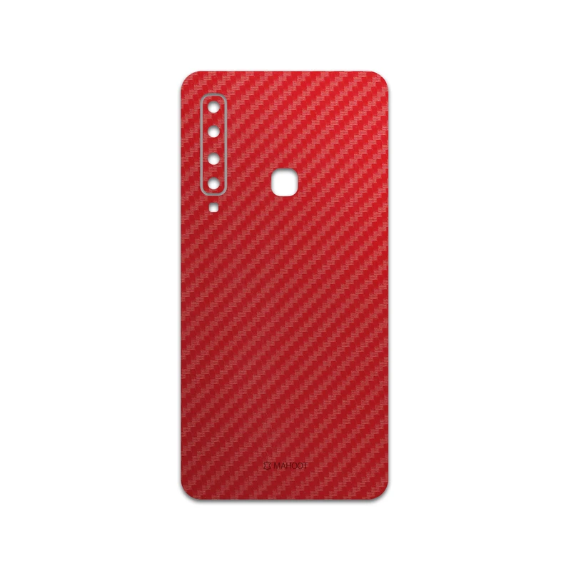 برچسب پوششی ماهوت مدل Red-Fiber مناسب برای گوشی موبایل سامسونگ Galaxy A9 2018