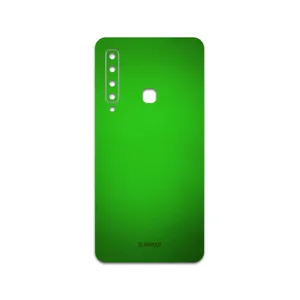 MAHOOT Metallic-Green Cover Sticker for Samsung Galaxy A9 2018