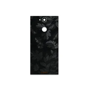 MAHOOT Black-Wildflower Cover Sticker for Sony Xperia XA2