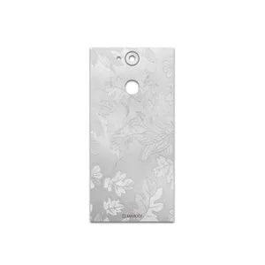 MAHOOT Silver-Wildflower Cover Sticker for Sony Xperia XA2