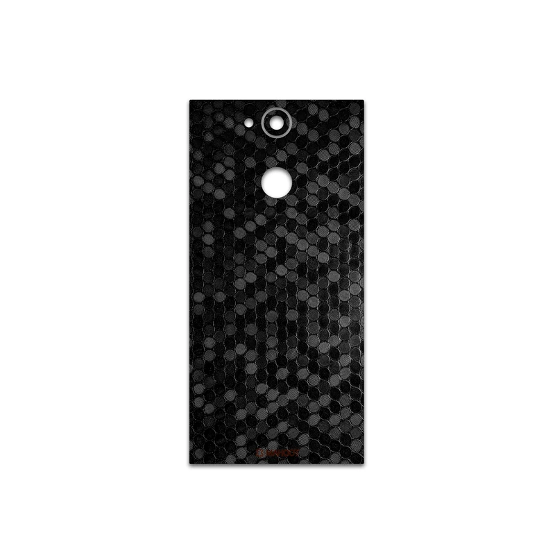 برچسب پوششی ماهوت مدل Honey-Comb-Circle مناسب برای گوشی موبایل سونی Xperia XA2