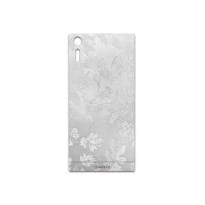 MAHOOT Silver-Wildflower Cover Sticker for Sony Xperia XZ