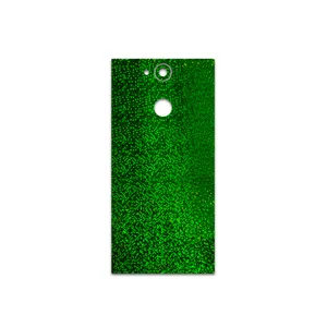 MAHOOT Green-Holographic Cover Sticker for Sony Xperia XA2