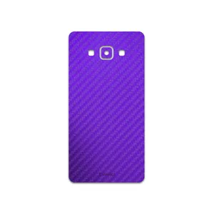MAHOOT Purple-Fiber Cover Sticker for Samsung Galaxy A7 2015
