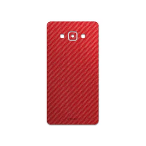 MAHOOT Red-Fiber Cover Sticker for Samsung Galaxy A7 2015