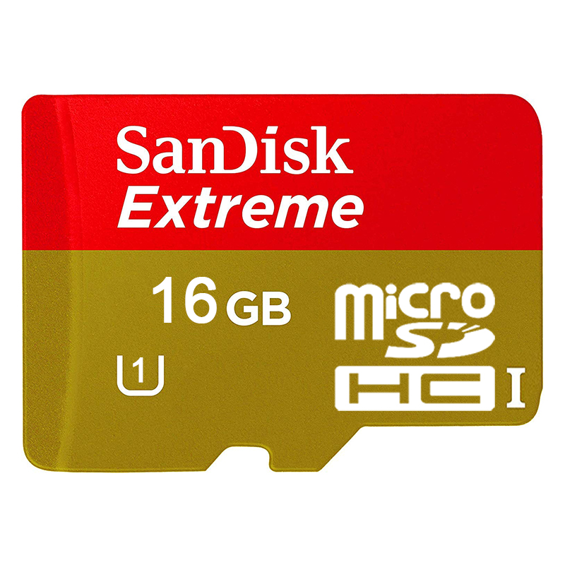  کارت حافظه microSDHC مدل Extreme کلاس 10استاندارد U1 سرعت 45MBps ظرفیت 16 گیگابایت