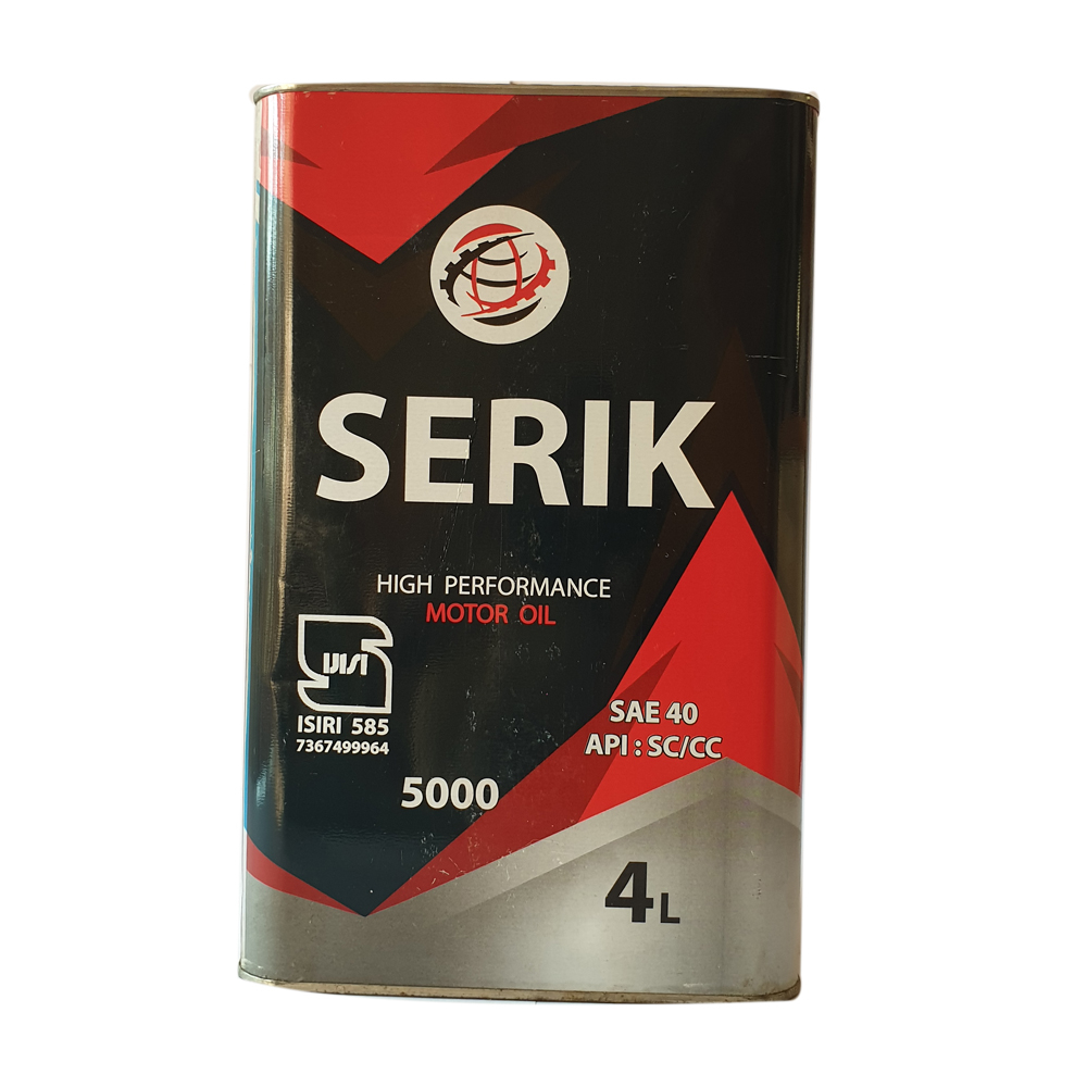 روغن موتور خودرو سریک مدل 5000 حجم 4 لیتر