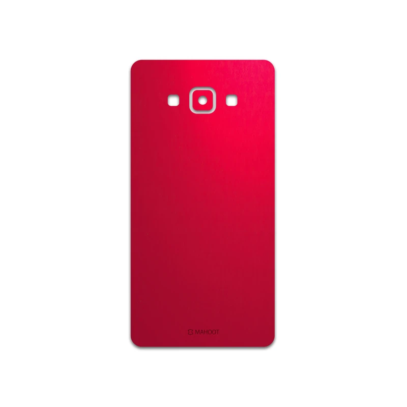 برچسب پوششی ماهوت مدل Matte-Warm-Red مناسب برای گوشی موبایل سامسونگ Galaxy A7 2015
