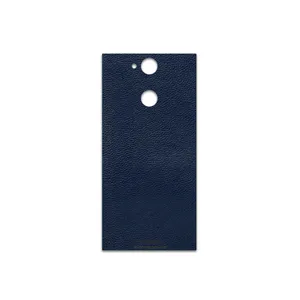 MAHOOT Deep-Blue-Leather Cover Sticker for Sony Xperia XA2