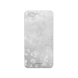 MAHOOT Silver-Wildflower Cover Sticker for OPPO K1