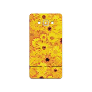 MAHOOT Yellow-Flower Cover Sticker for Samsung Galaxy A7 2015