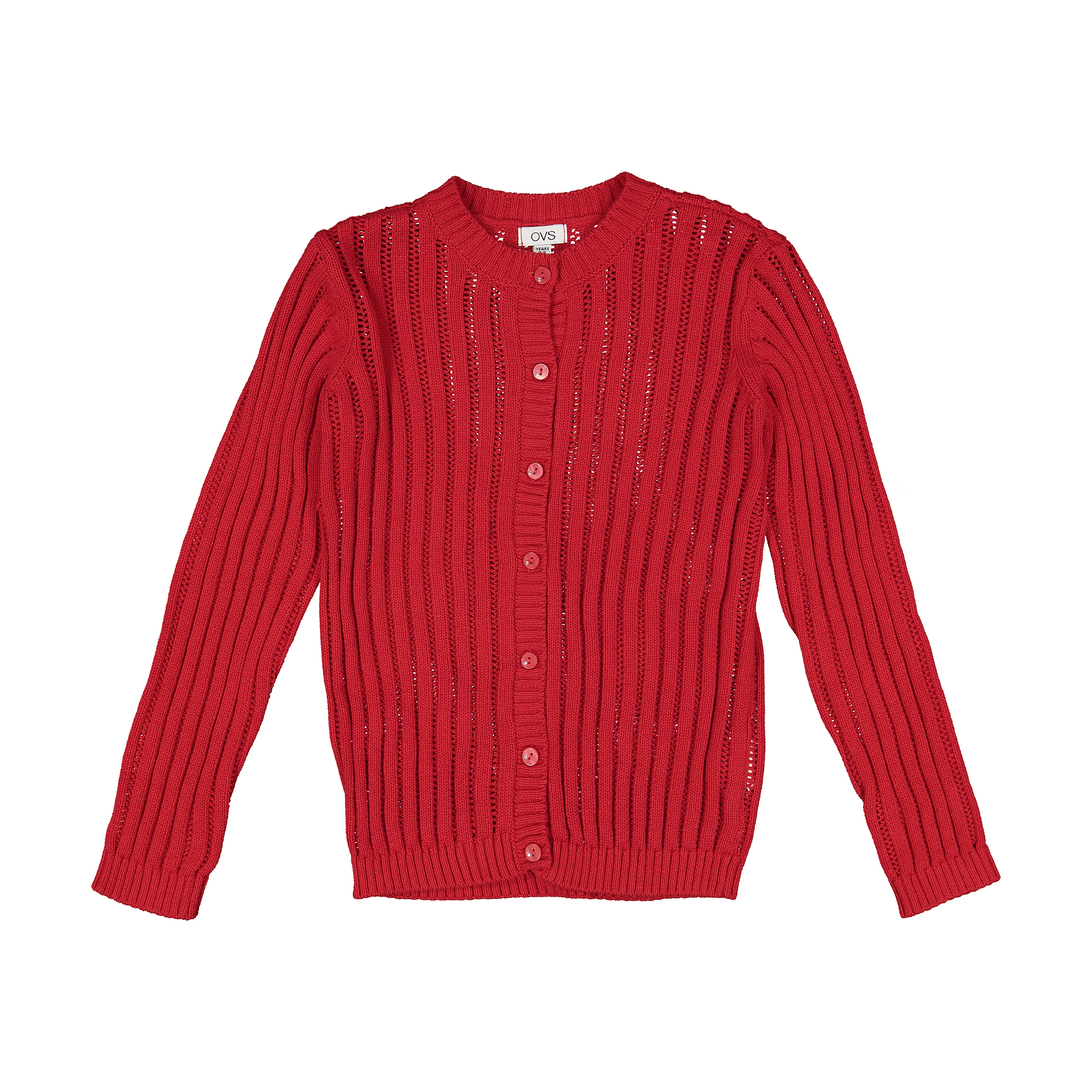 ژاکت دخترانه او وی اس مدل 000150923-RED