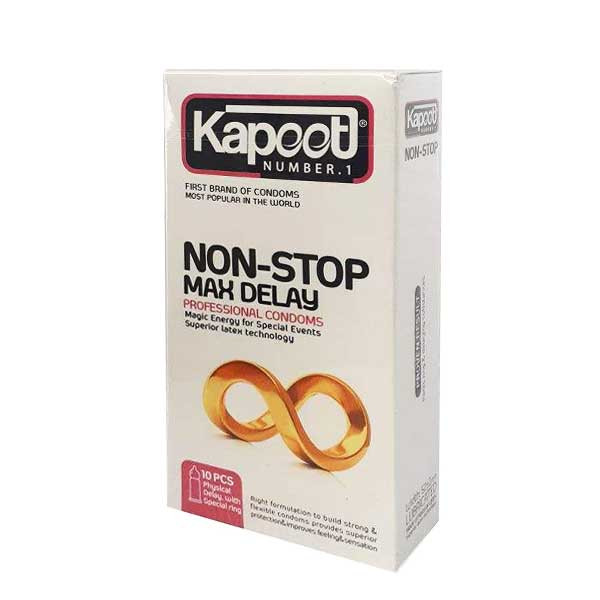 کاندوم کاپوت مدل NON-STOP بسته 10 عددی