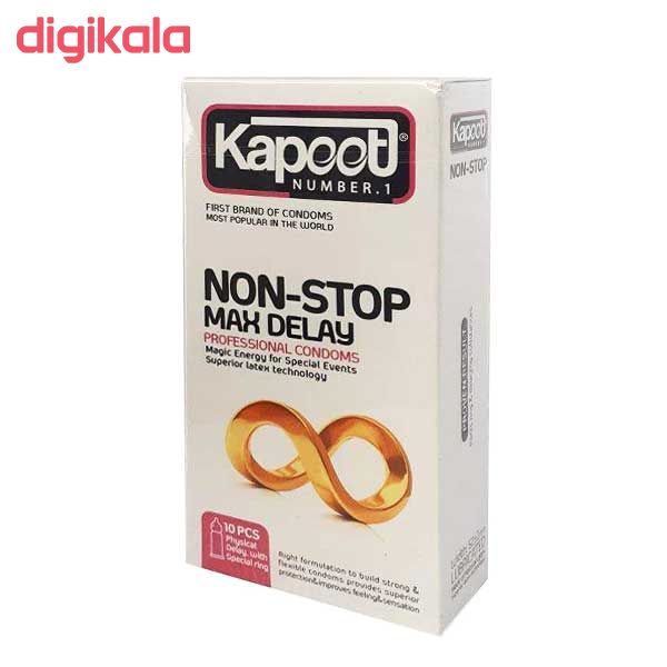 کاندوم کاپوت مدل NON-STOP بسته 10 عددی main 1 1