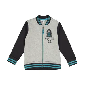 سویشرت نوزادی پسرانه او وی اس مدل 000111320-GREY