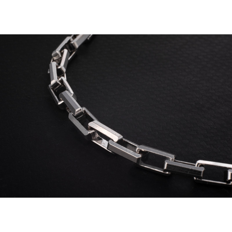 زنجیر نقره مردانه کد 2277