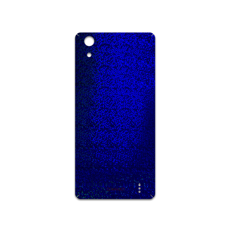 برچسب پوششی ماهوت مدل Blue-Holographic مناسب برای گوشی موبایل جی ال ایکس Maad