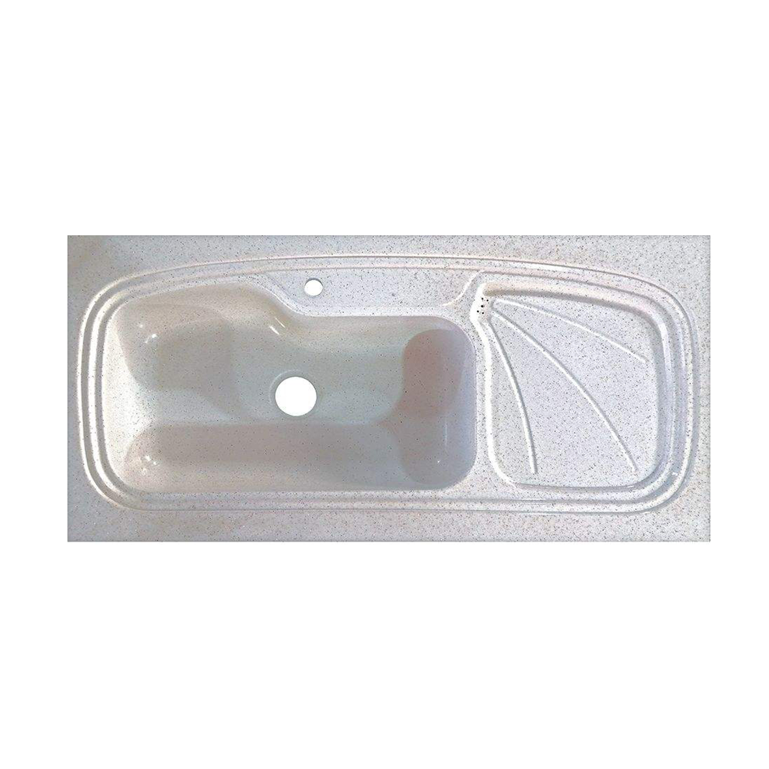 سینک ظرفشویی طرح وان مدل saman کد T 204 روکار