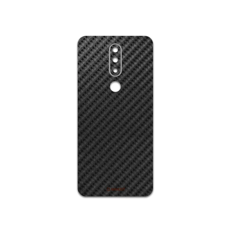 برچسب پوششی ماهوت مدل Shine-Carbon-Fiber مناسب برای گوشی موبایل نوکیا 5.1 Plus