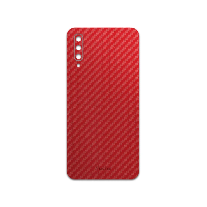 برچسب پوششی ماهوت مدل Red-Fiber مناسب برای گوشی موبایل سامسونگ Galaxy A50
