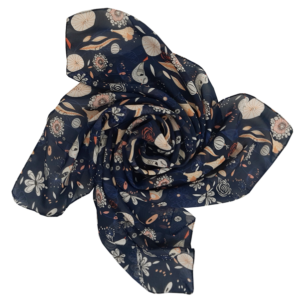 روسری دخترانه مدل تتیس کد 012