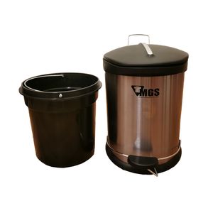 نقد و بررسی سطل زباله پدالی ام جی اس مدلS05 گنجایش 5 لیتر توسط خریداران
