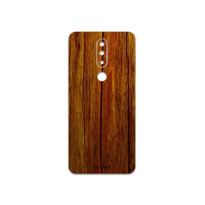 MAHOOT Orange-Wood Cover Sticker for Nokia 5.1 Plus