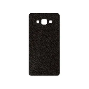 MAHOOT Dark-Brown-Leather Cover Sticker for Samsung Galaxy A7 2015