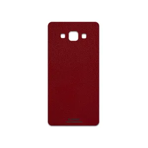 MAHOOT Red-Leather Cover Sticker for Samsung Galaxy A7 2015