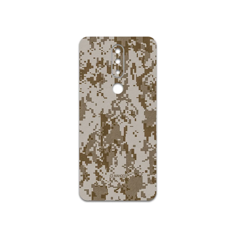 برچسب پوششی ماهوت مدل Army-Desert-Pixel مناسب برای گوشی موبایل نوکیا 5.1 Plus