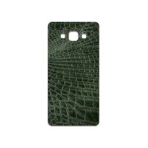 MAHOOT Green-Crocodile-Leather Cover Sticker for Samsung Galaxy A7 2015